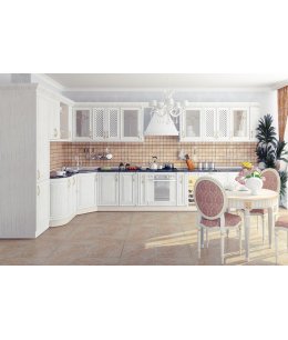 Белая кухня в стиле прованс